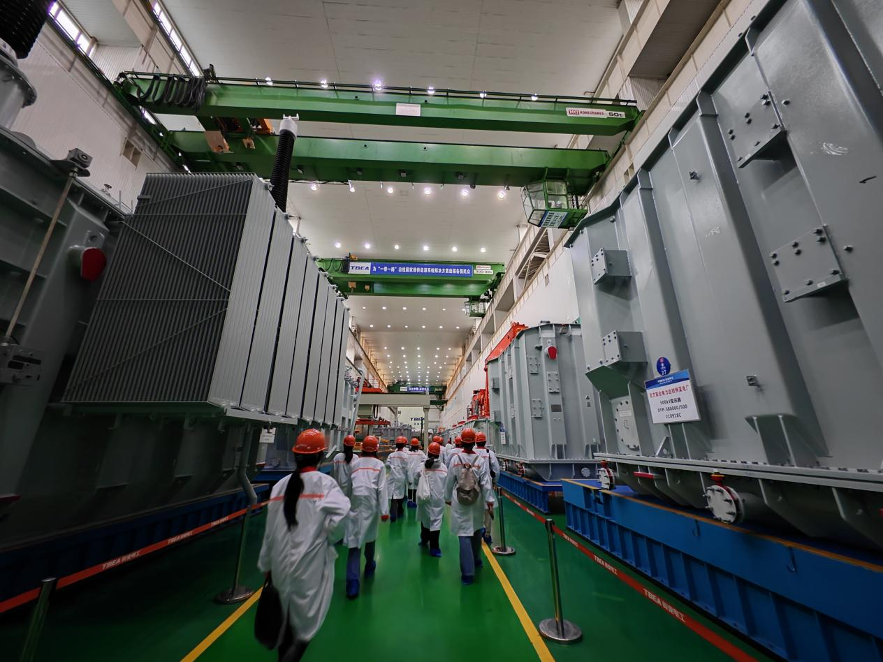 大國重器中的“衡陽制造” 特變電工衡變公司深耕海外市場，電氣設(shè)備遠銷70余國家和地區(qū)